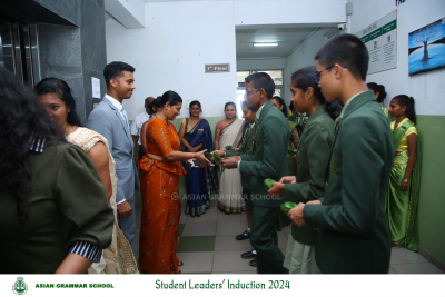 The Student Leaders’ Induction took place yesterday the 14th of March at the School Auditorium
