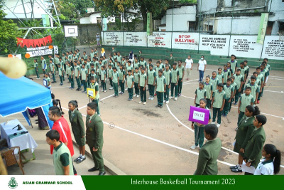 The Inter- House Basketball Tournament took place on Friday at the school basketball court.
