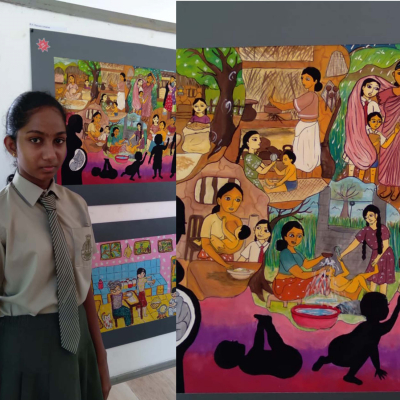 1st place in All Island Art Competition
