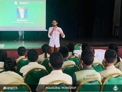 The ICT society of Asian Grammar School recently conducted a series of workshops to help children understand the field of ICT